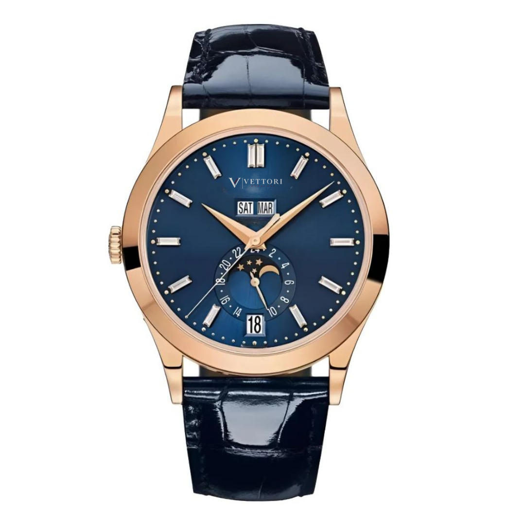 Vettori Annual Calendar 38mm – Cream Dial