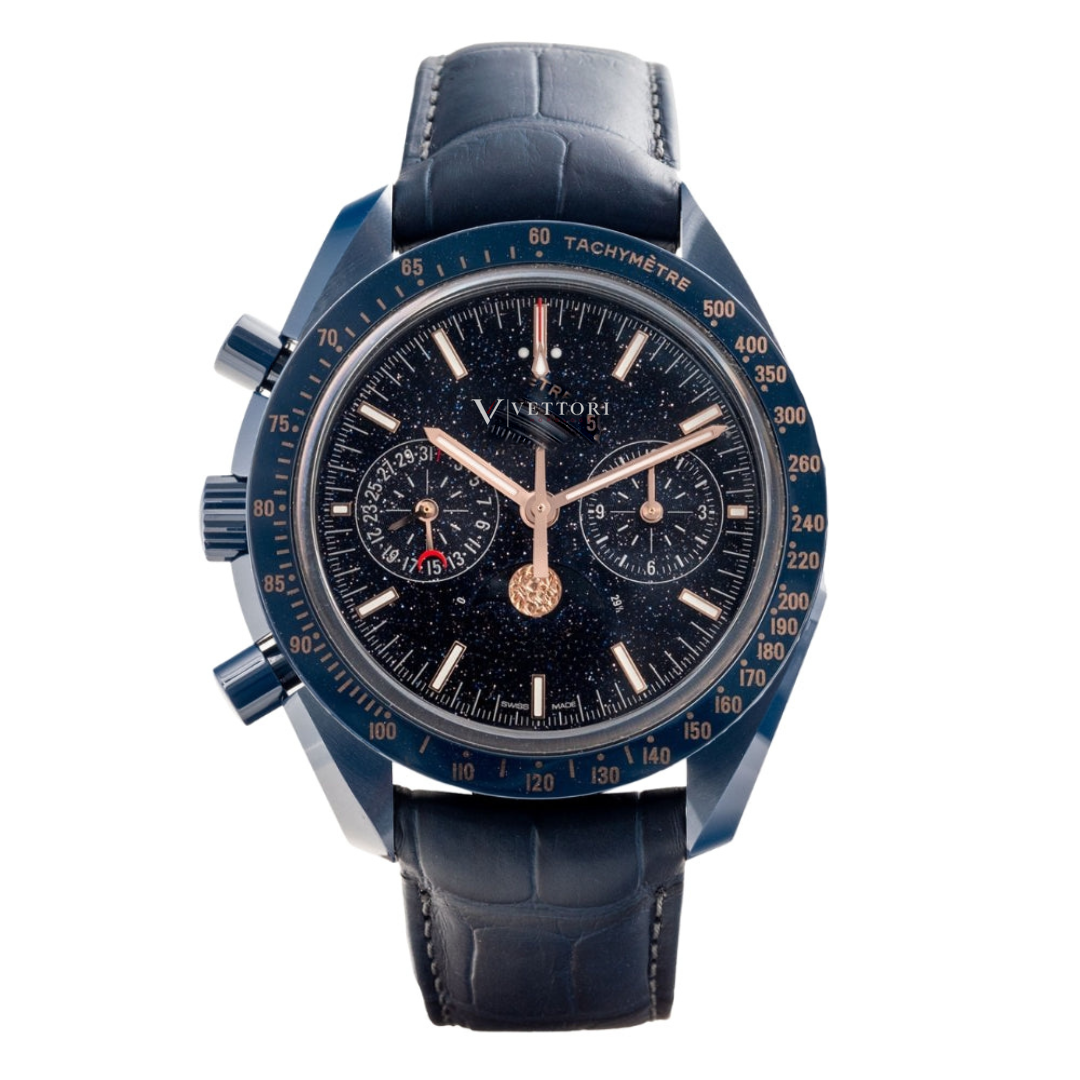 Vettori Ceramic Chronograph 44mm – Deep Blue Dial