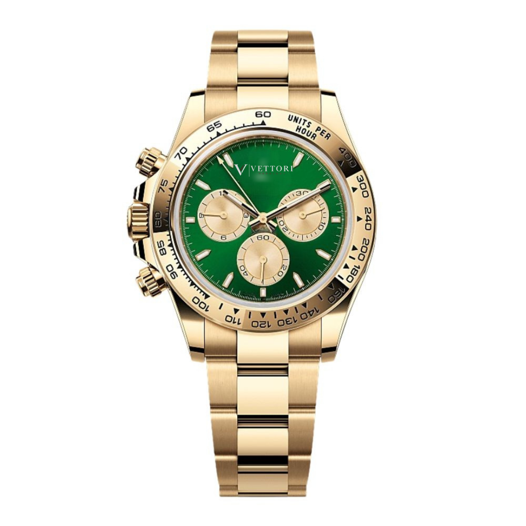 Vettori Chronograph 40mm – Green Dial