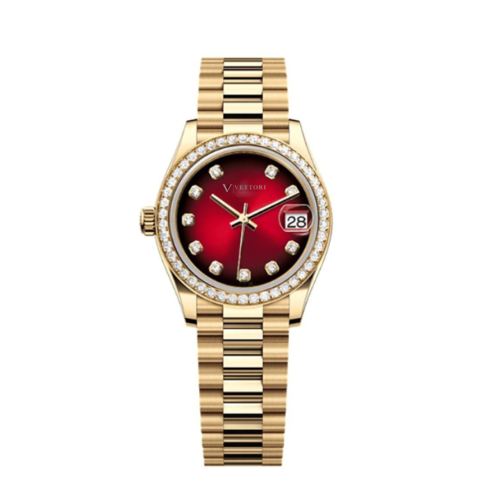Vettori Classic 31mm – Champagne Diamond Dial