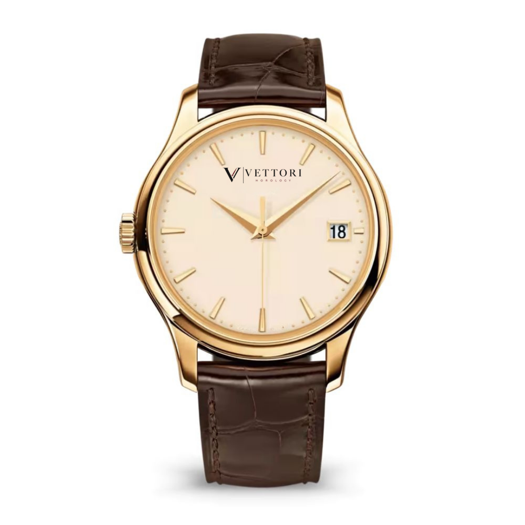 Vettori Classic 39mm – Ivory Dial