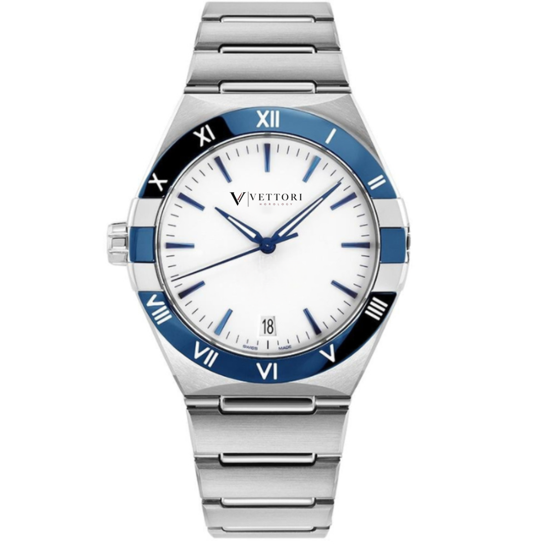 Vettori Integrated Sport 41mm – White Textured Dial