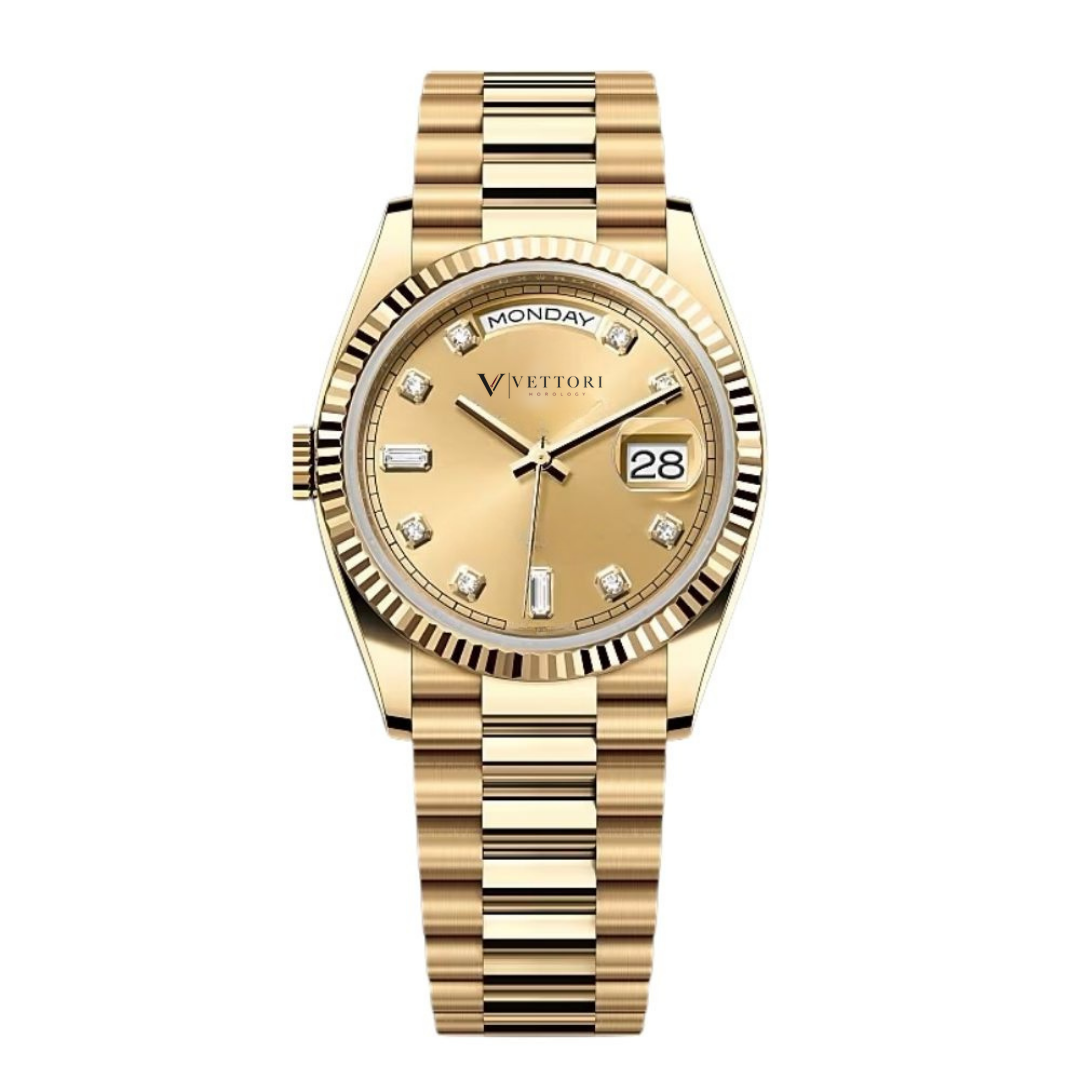 Vettori President 40mm – Champagne Dial
