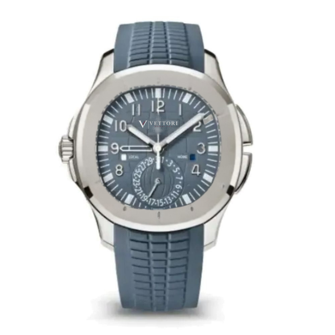 Vettori Sport Travel 40mm – Blue Embossed Dial