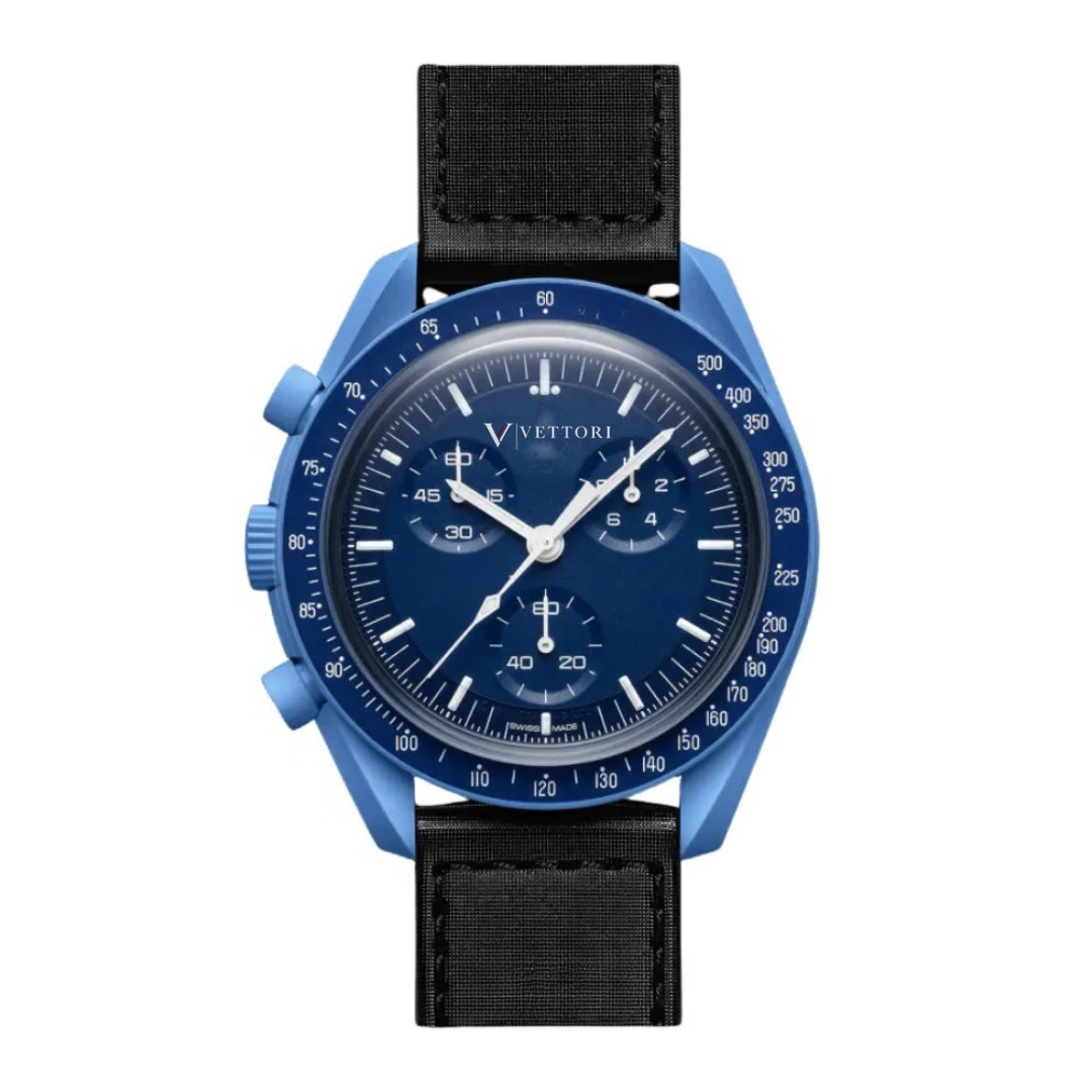Vettori Chronograph 42mm – Deep Blue Dial