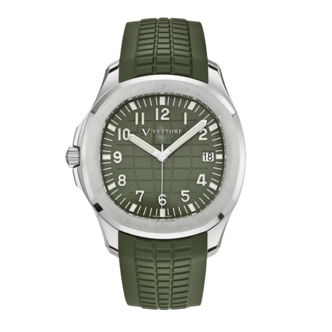 Vettori Sport Aquanaut 42mm – Blue Embossed Dial